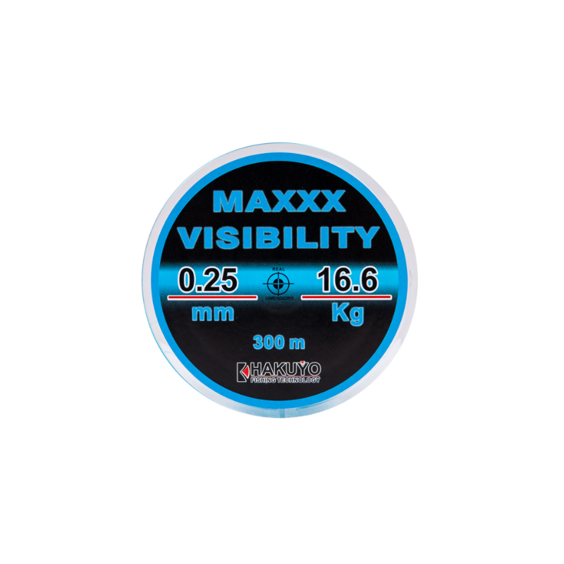 Fir monofilament MAXXX VISIBILITY BLUE