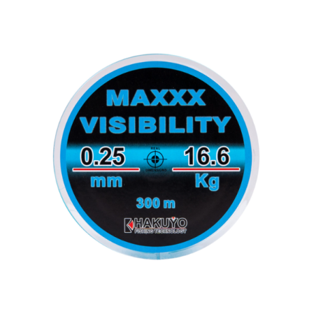 Fir monofilament MAXXX VISIBILITY BLUE