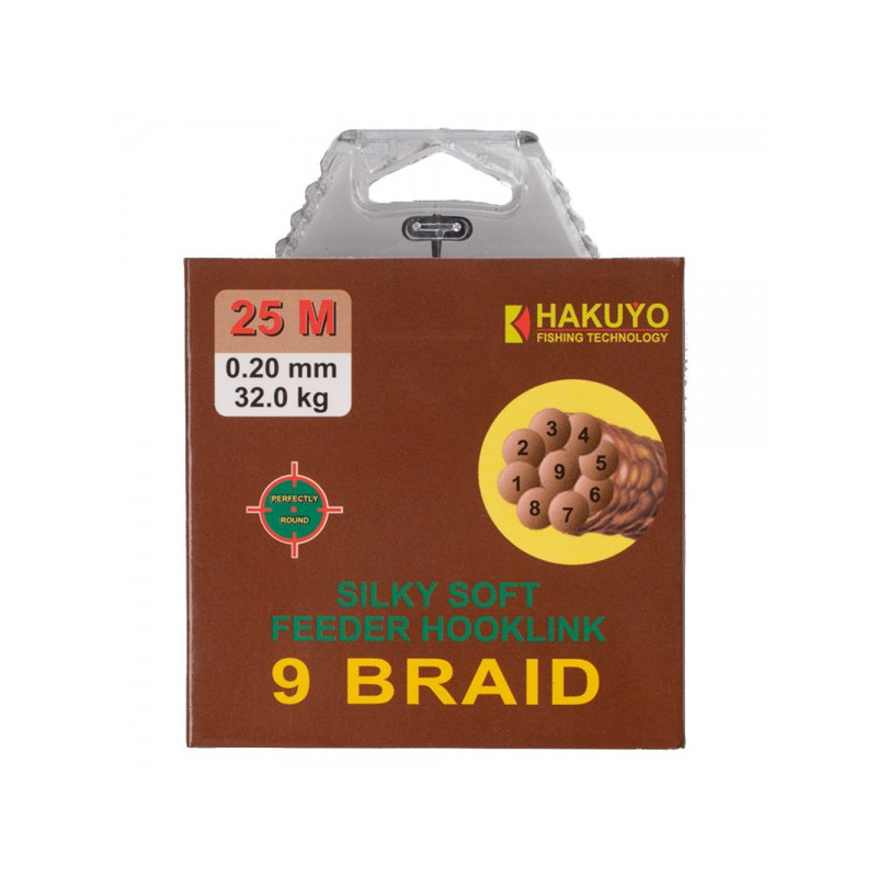 Fir textil FEEDER 9 BRAID Hakuyo Fir textil FEEDER 9 BRAID Hakuyo