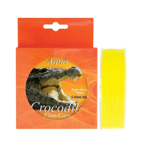 Fir monofilament Baracuda Aqua Crocodile Fluo-Carp 600m-0