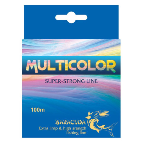 Fir monofilament Baracuda Multicolor 100m-0