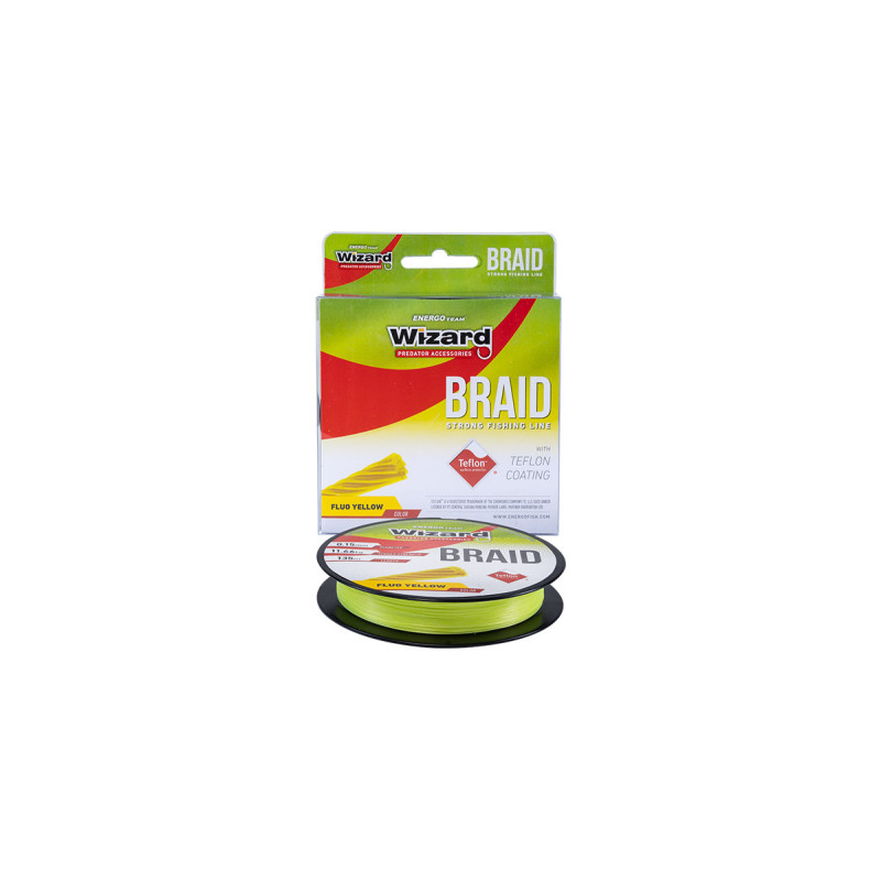 Fir textil Wizard Braid Yellow Fir textil Wizard Braid Yellow