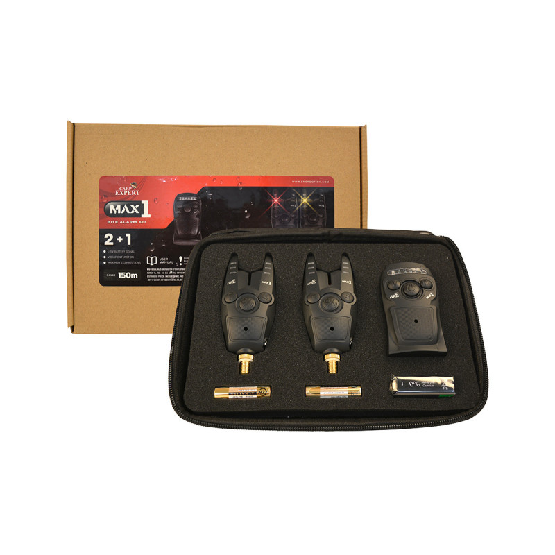 Set Avertizoare Carp Expert MAX1 2+1 Set Avertizoare Carp Expert MAX1 2+1