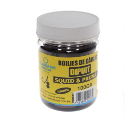 Boilies Claumar Fishmeal De Carlig Tare Dipuit Squid&Pruna 100g