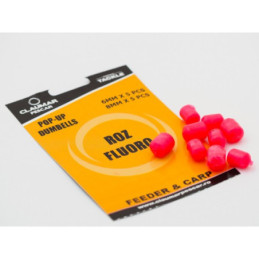 Pop Up Dumbells Claumar 10Buc(5x6mm-5x8mm) Roz Fluoro