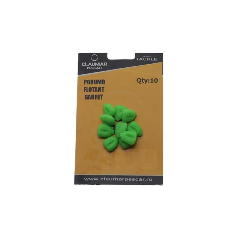 Porumb Flotant Gaurit Claumar 10buc Verde Fluoro Porumb Flotant Gaurit Claumar 10buc Verde Fluoro