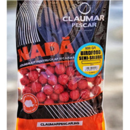 Boilies Claumar Birdfood Tare Capsuna 20mm 800 g