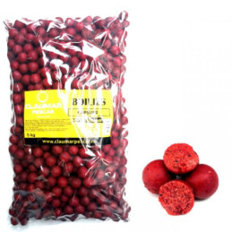 Boilies Claumar Birdfood Tare Capsuni 20mm 5 kg