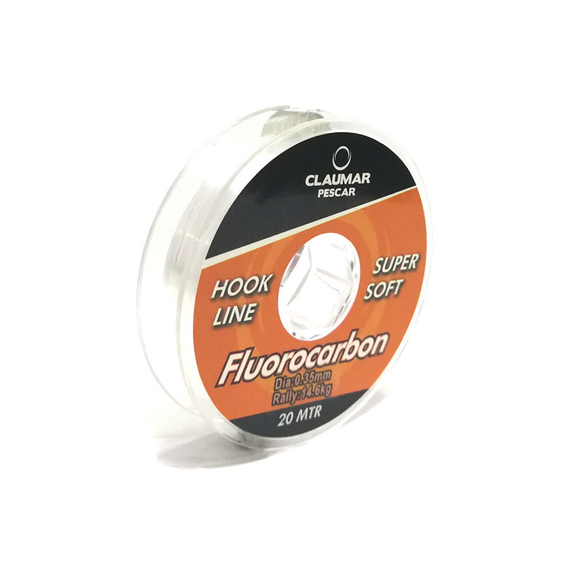 Fir Fluorocarbon Claumar Pescar Super Soft 20m 12.6kg 0.30mm