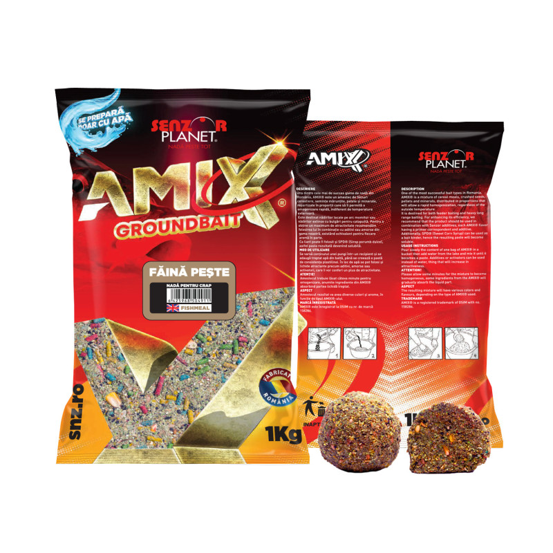Top feeder amix method gray 1kg Top feeder amix method gray 1kg