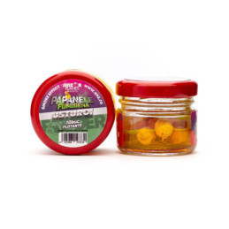 Pop-up bicolor capsuna & squid 12mm 25g