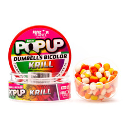 Wafters dumbells bicolor cascaval & parmezan 6mm 15g
