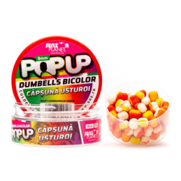 Wafters dumbells bicolor capsuna & usturoi 6mm 15g