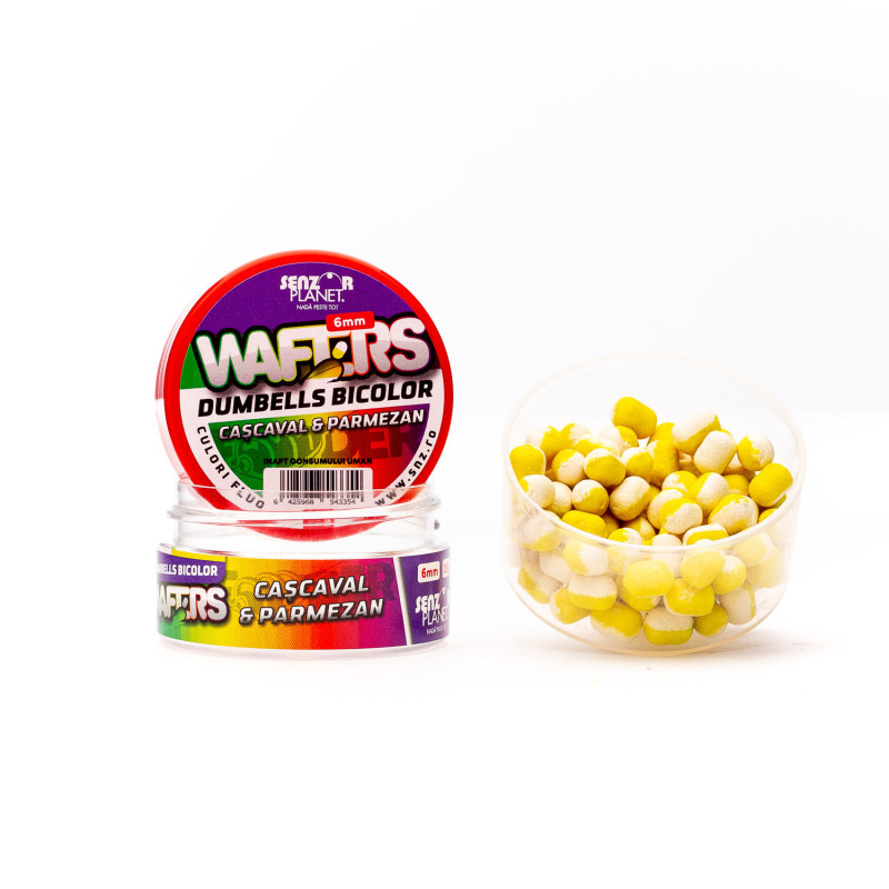 Wafters Dumbells 6mm Bicolor Wafters Dumbells 6mm Bicolor