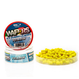 WAFTERS ICE DUMBELLS MINIS YELLOW (GALBEN-NEAROMAT) 4-5mm 15g