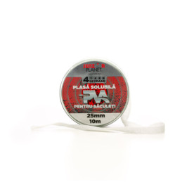 REZERVA PVA PLASA SOLUBILA SLOW MELT 25mm PENTRU SACULETI 10m