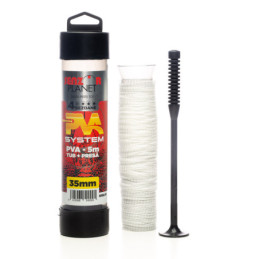 KIT PLASA SOLUBILA SLOW MELT 35mm PVA SYSTEM + TIJA COMPRESIE 5m