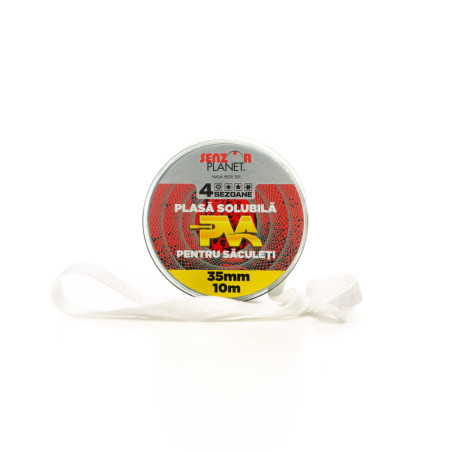 REZERVA PVA PLASA SOLUBILA SLOW MELT 35mm PENTRU SACULETI 10m