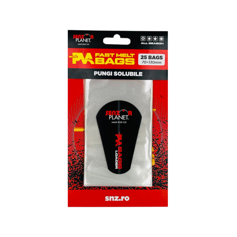PUNGI SOLUBILE PVA 70x130mm 25buc PUNGI SOLUBILE PVA 70x130mm 25buc