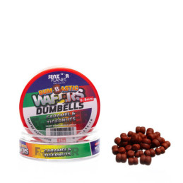BUMBASTIC WAFTERS DUMBELLS PENTRU BANDA CARAMEL & TIGERNUTS (MARO) 6-8mm 25g