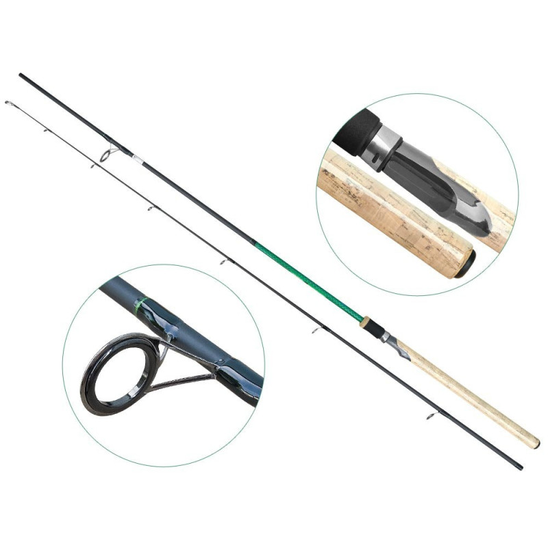 Lanseta fibra de carbon Baracuda Raptor 2702 Lanseta fibra de carbon Baracuda Raptor 2702