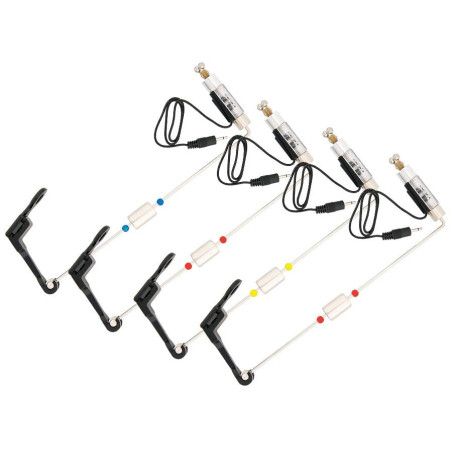 Set 4 swingere Baracuda cu contragreutate si iluminare